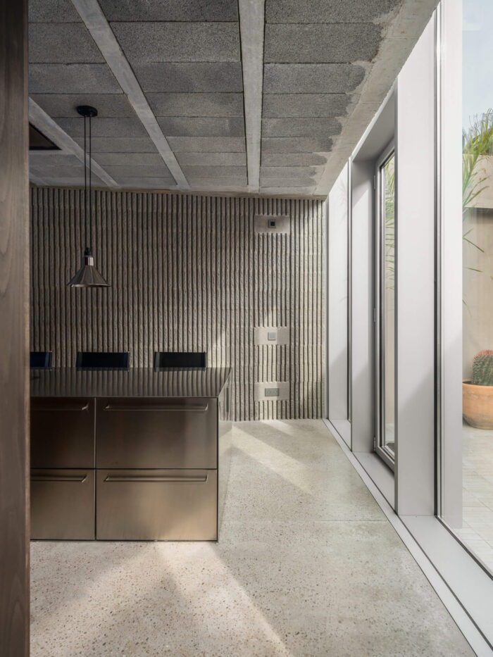 Brutalist Apartment, Barcelona