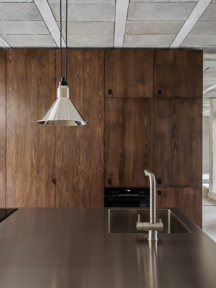 Brutalist Apartment, Barcelona
