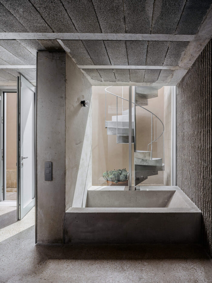 Brutalist Apartment, Barcelona